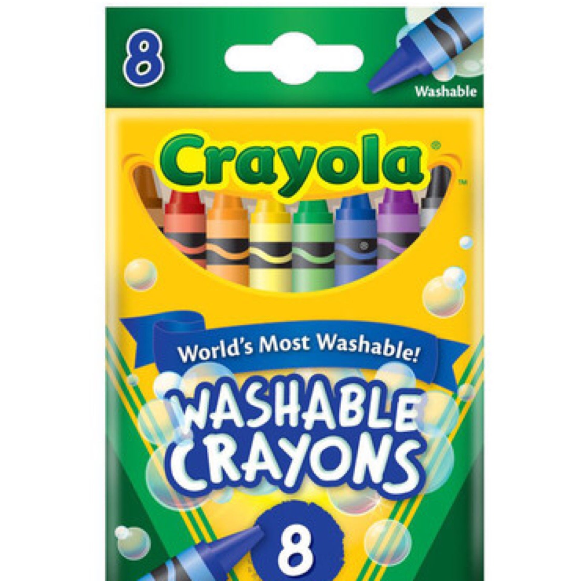 Crayola 8 Ct Large Washable Crayon